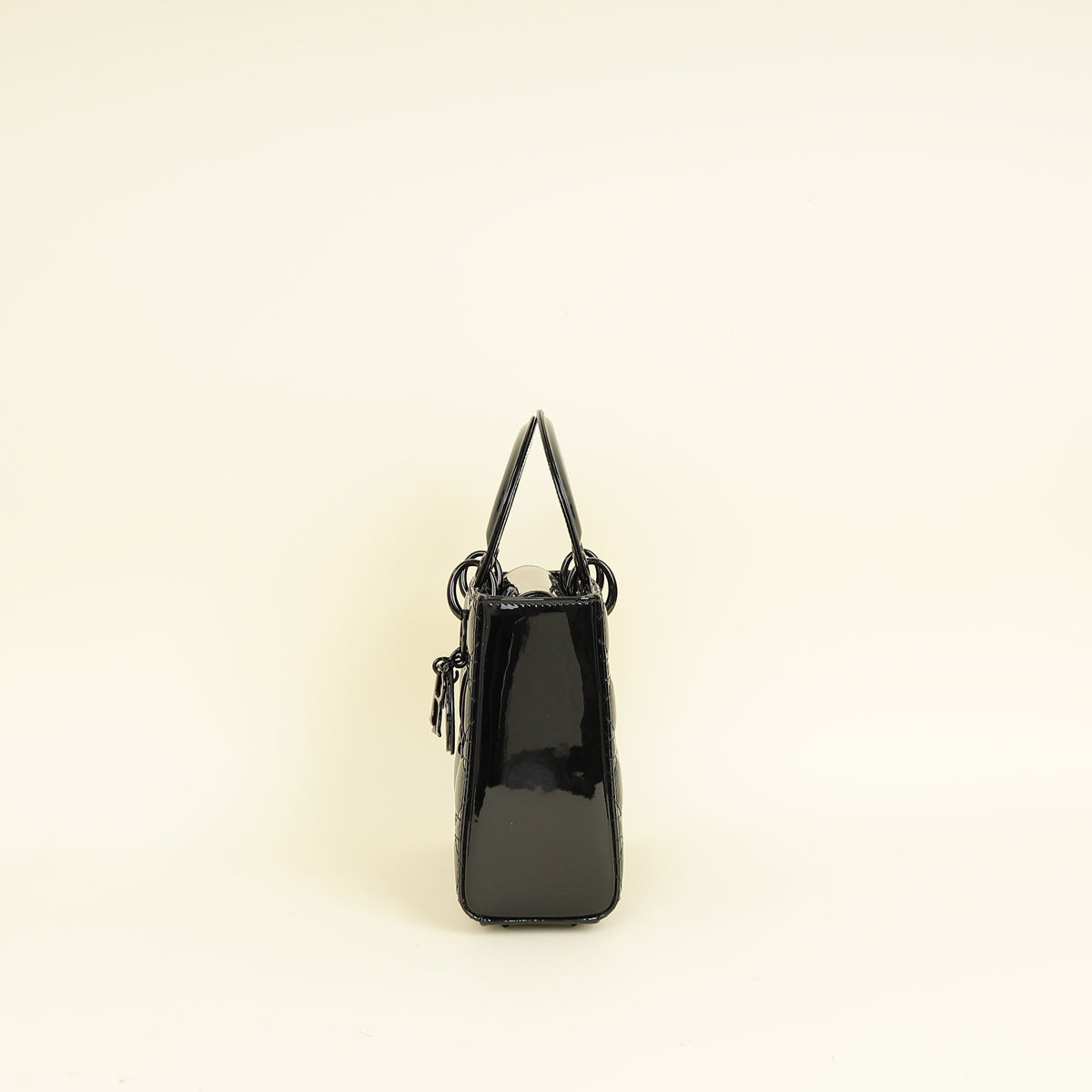 Christian Dior Black Lady Dior Small Bag