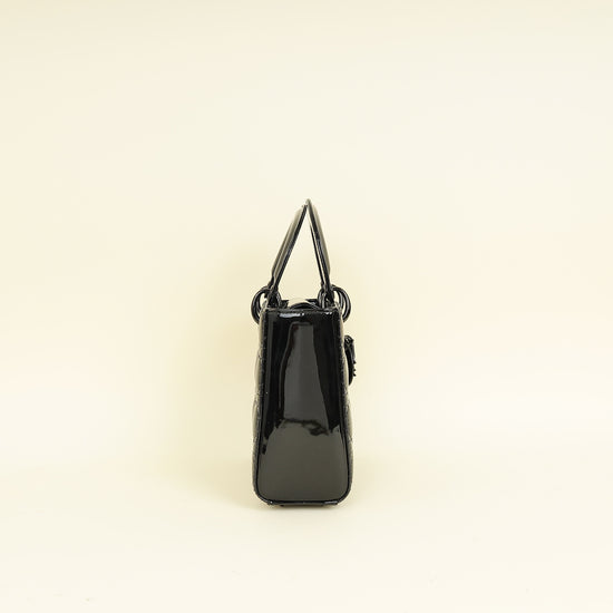 Christian Dior Black Lady Dior Small Bag