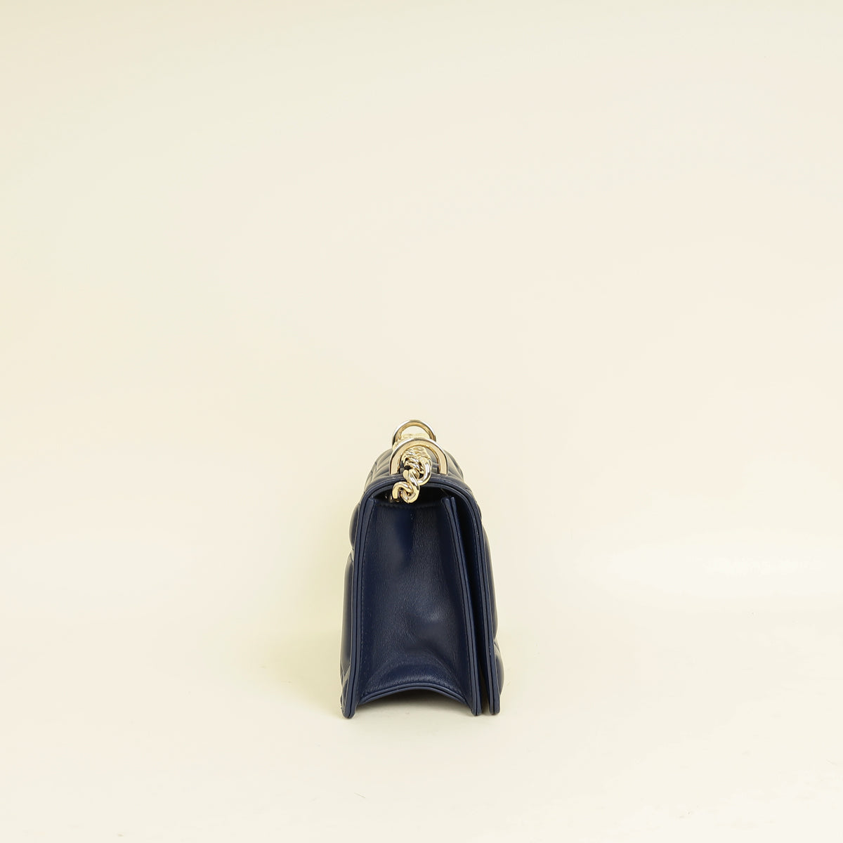Christian Dior Navy Blue Diorama Small Flap Bag