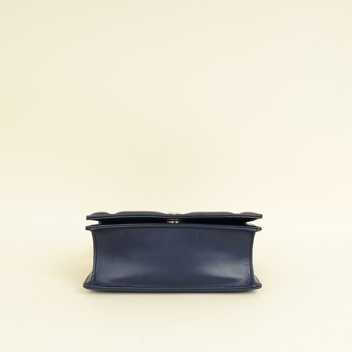 Christian Dior Navy Blue Diorama Small Flap Bag