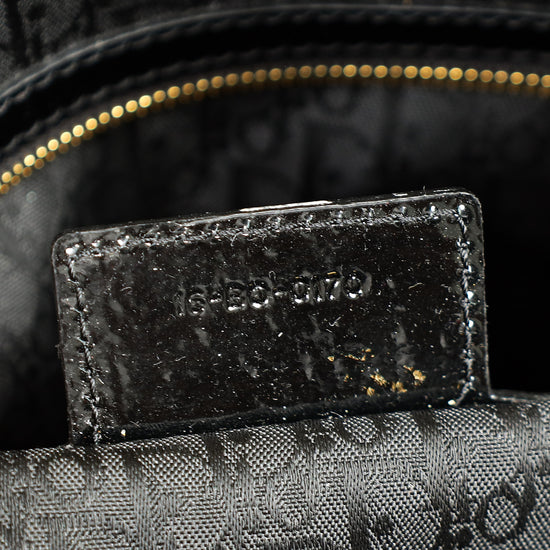 Christian Dior Black Lady Dior Large Bag