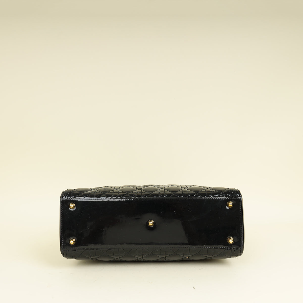 Christian Dior Black Lady Dior Large Bag