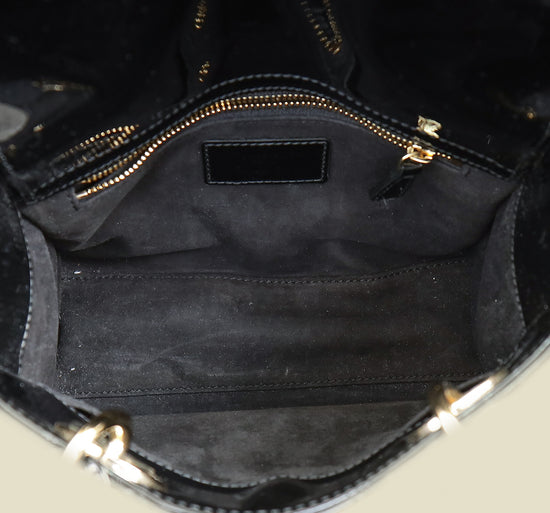 Christian Dior Black Lady Dior Small Bag