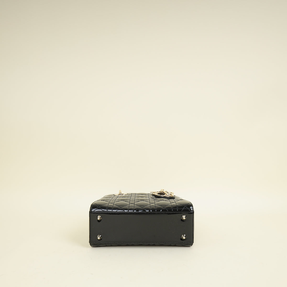 Christian Dior Black Lady Dior Small Bag