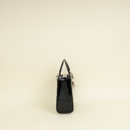 Christian Dior Black Lady Dior Small Bag