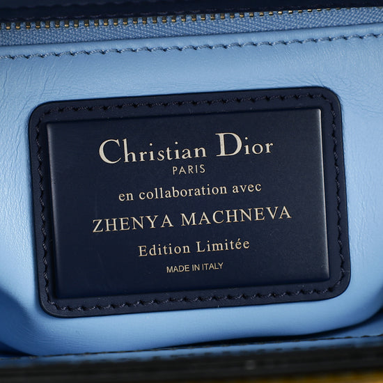 Christian Dior Tricolor L.E Zhenya Machneva’s Lady Art 7 Small Bag
