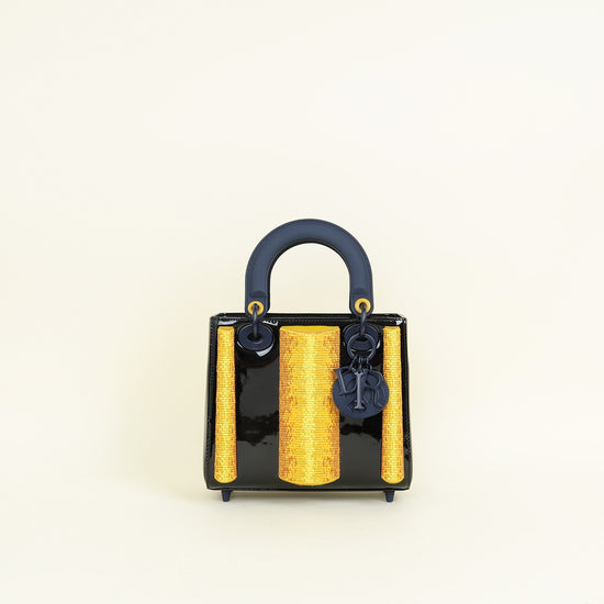 Christian Dior Tricolor L.E Zhenya Machneva’s Lady Art 7 Small Bag