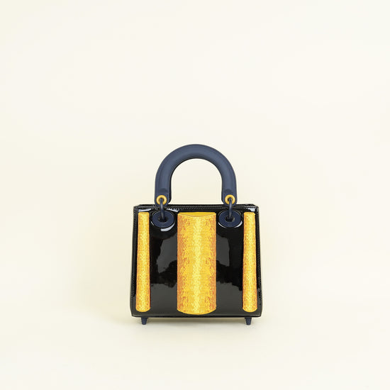 Christian Dior Tricolor L.E Zhenya Machneva’s Lady Art 7 Small Bag