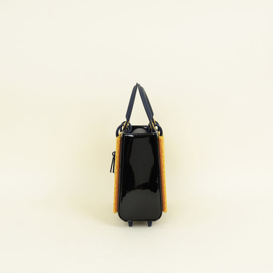 Christian Dior Tricolor L.E Zhenya Machneva’s Lady Art 7 Small Bag