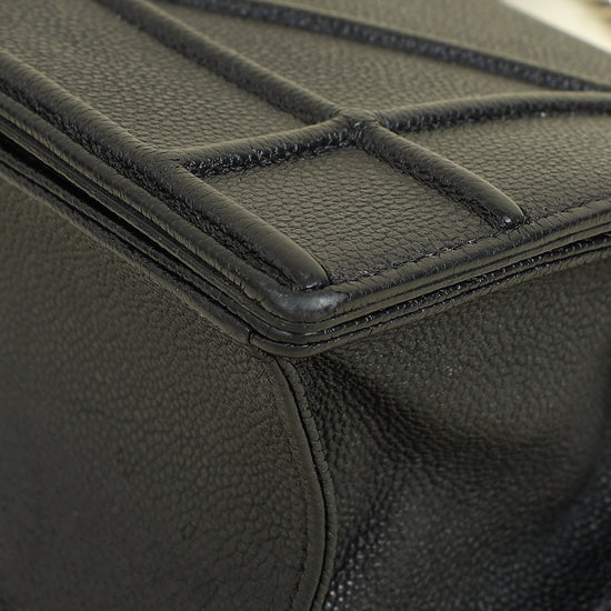 Christian Dior Black Diorama Medium Shoulder Bag