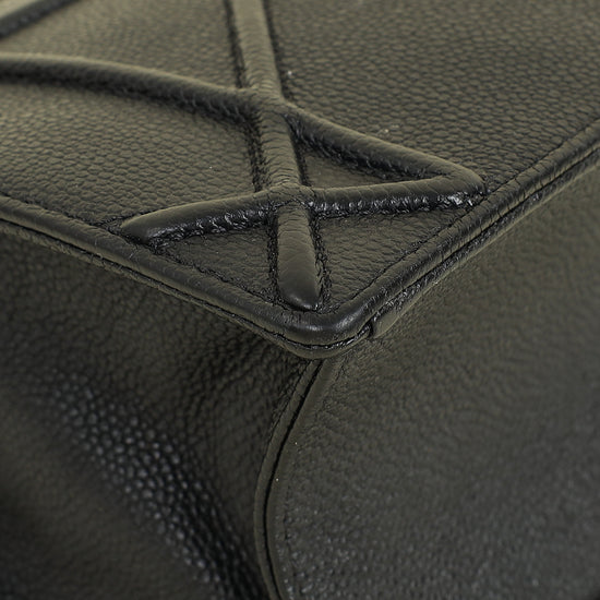 Christian Dior Black Diorama Medium Shoulder Bag