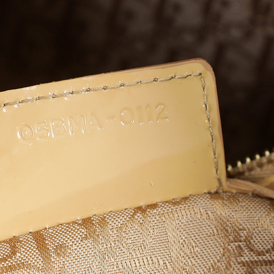 Christian Dior Beige Lady Dior Large Bag