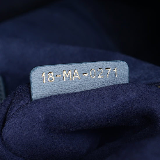 Christian Dior Ombre Blue Lady Dior Medium Bag