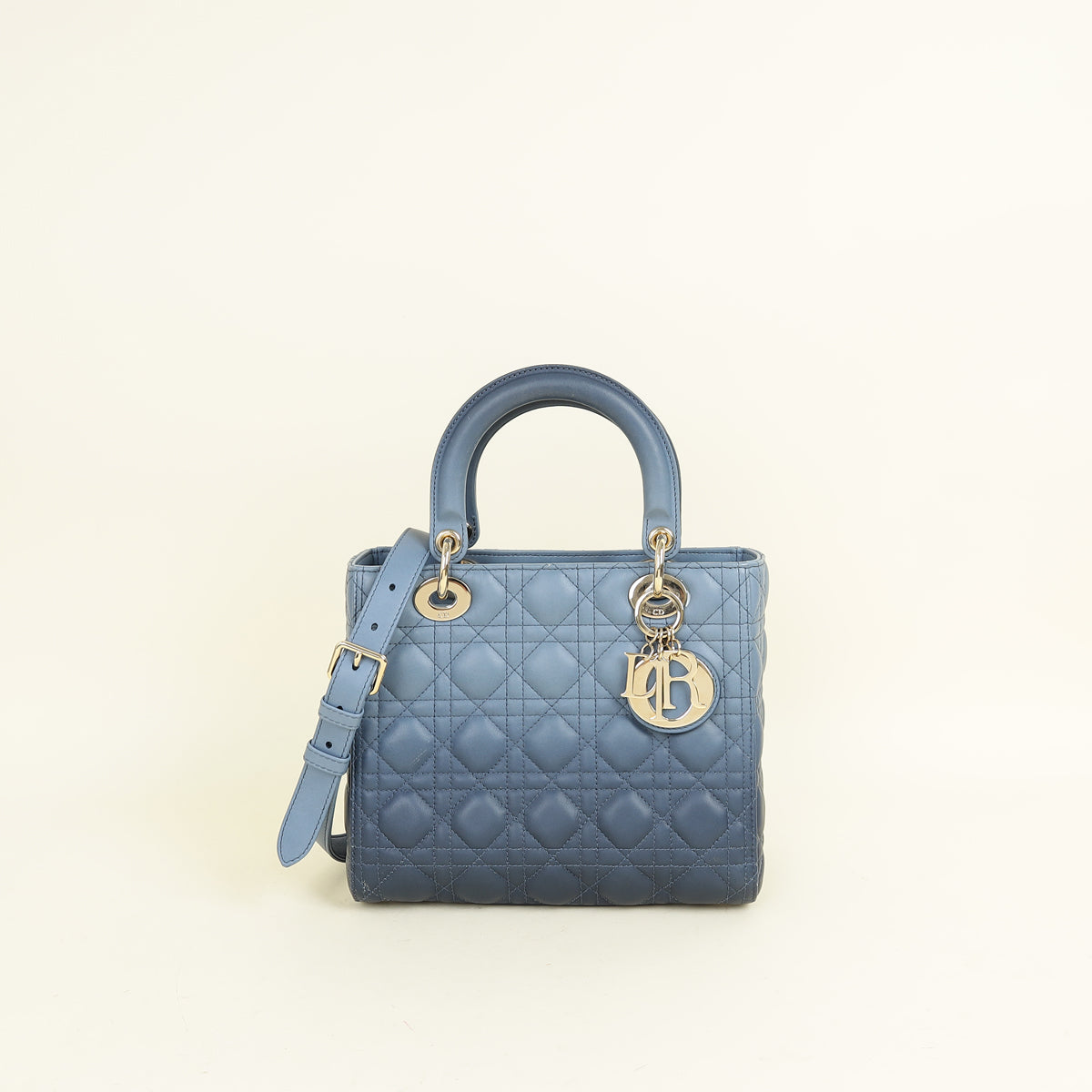 Christian Dior Ombre Blue Lady Dior Medium Bag