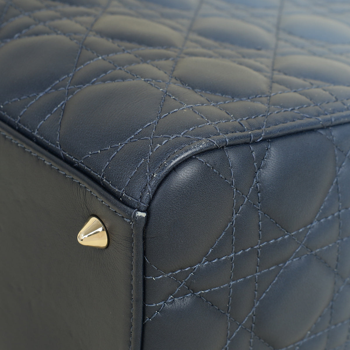 Christian Dior Ombre Blue Lady Dior Medium Bag