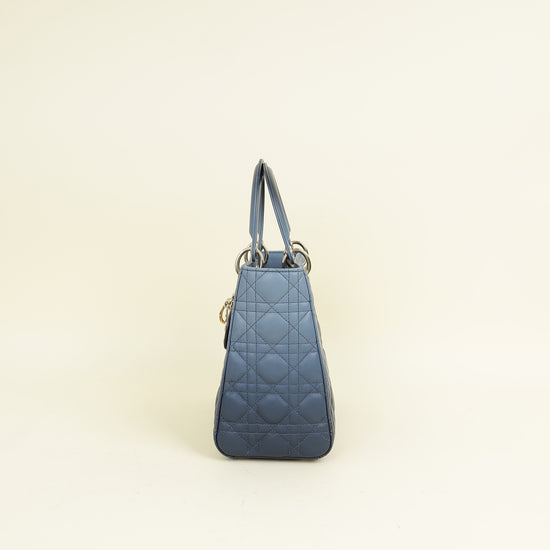 Christian Dior Ombre Blue Lady Dior Medium Bag