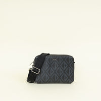 Christian Dior Bicolor CD Diamond Print Messenger Pouch