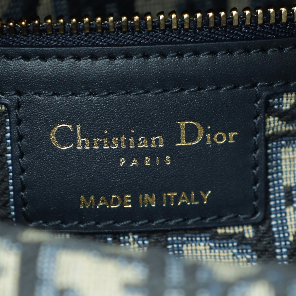 Christian Dior Bicolor Wicker Jacquard Mini Lady Dior Bag