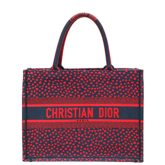 Christian Dior Bicolor "I Love Paris" Book Tote Medium Bag