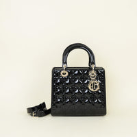 Christian Dior Black Medium Lady Dior Bag