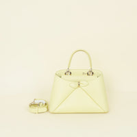 Christian Dior Mimosa Yellow Cigale Medium Top Handle Bag
