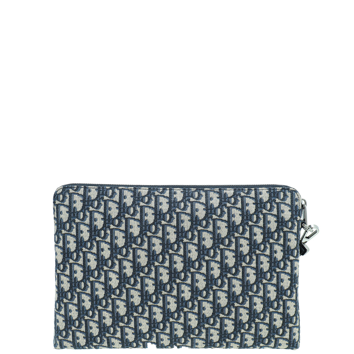 Christian Dior Navy Blue Oblique Pouch-Christian Dior-THE CLOSET