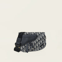 Christian Dior Tricolor Saddle Messenger Bag