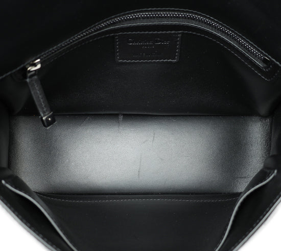 Dior Black Macrocannage Lambskin Medium Caro – Designer Exchange Ltd