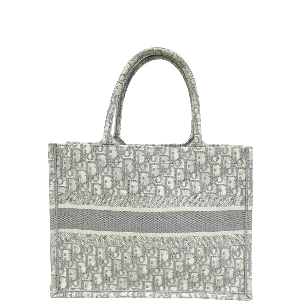 Christian Dior Gray Oblique Book Tote Medium Bag-Christian Dior-THE CLOSET