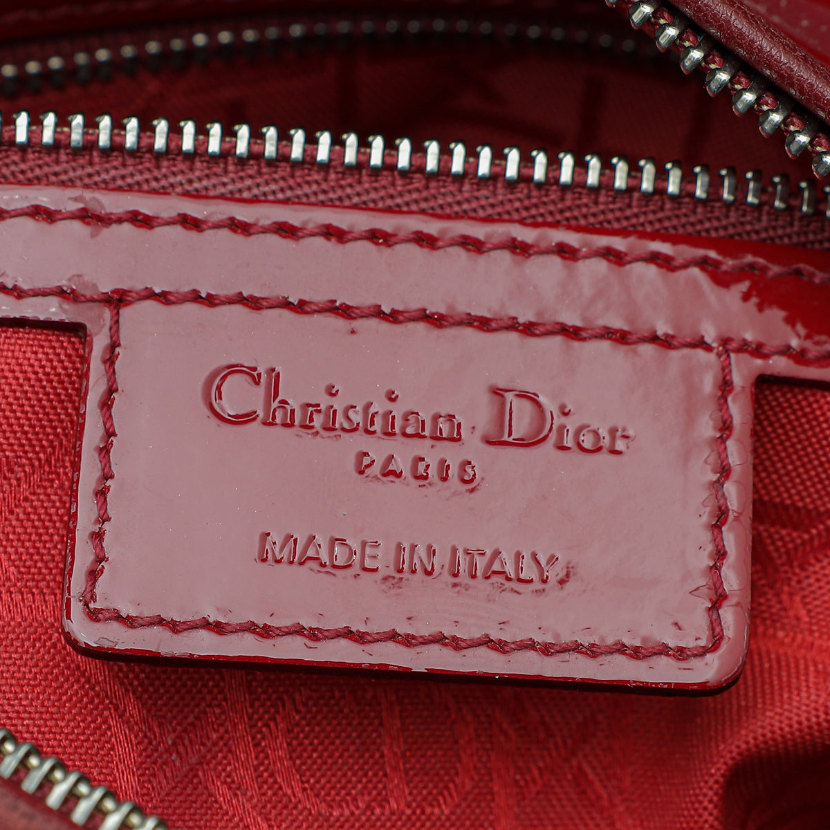 Christian Dior Cherry Lady Dior Medium Bag