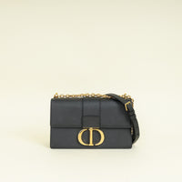Christian Dior Black 30 Montaigne Chain Shoulder Bag