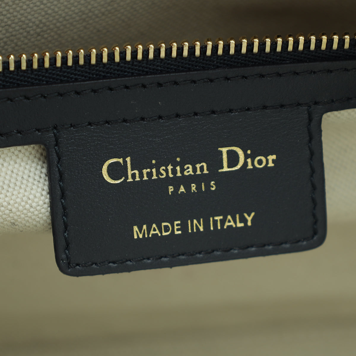 Christian Dior Bicolor Vibe Bowling Tote Medium Bag