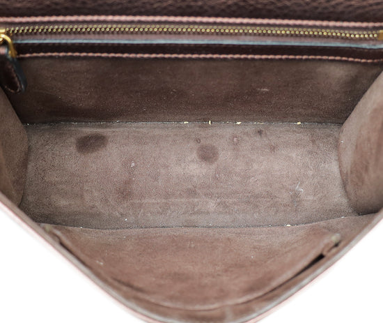 Christian Dior Metallic Brown Diorama Small Shoulder Bag