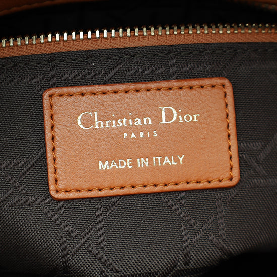 Christian Dior Caramel Lady Dior My ABCDIOR Small Bag