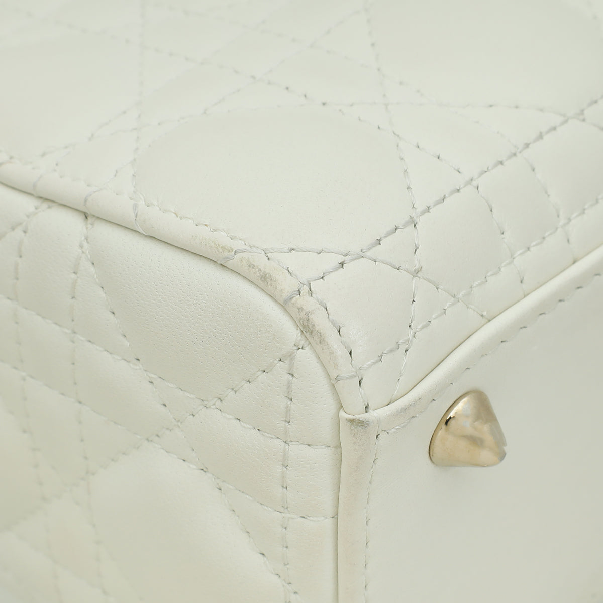 Christian Dior White Lady Dior Small My ABCDior Bag