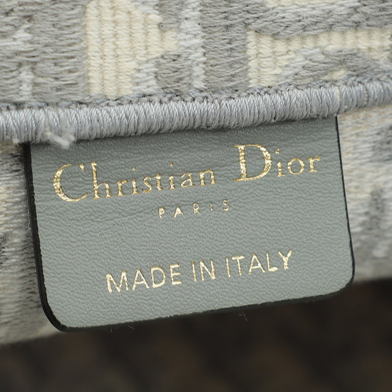 Christian Dior Grey Oblique Book Tote Large Bag