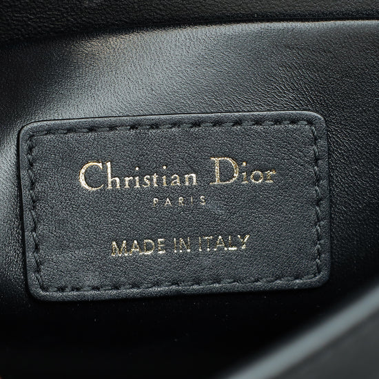 Christian Dior Black 30 Montaigne Small Shoulder Bag