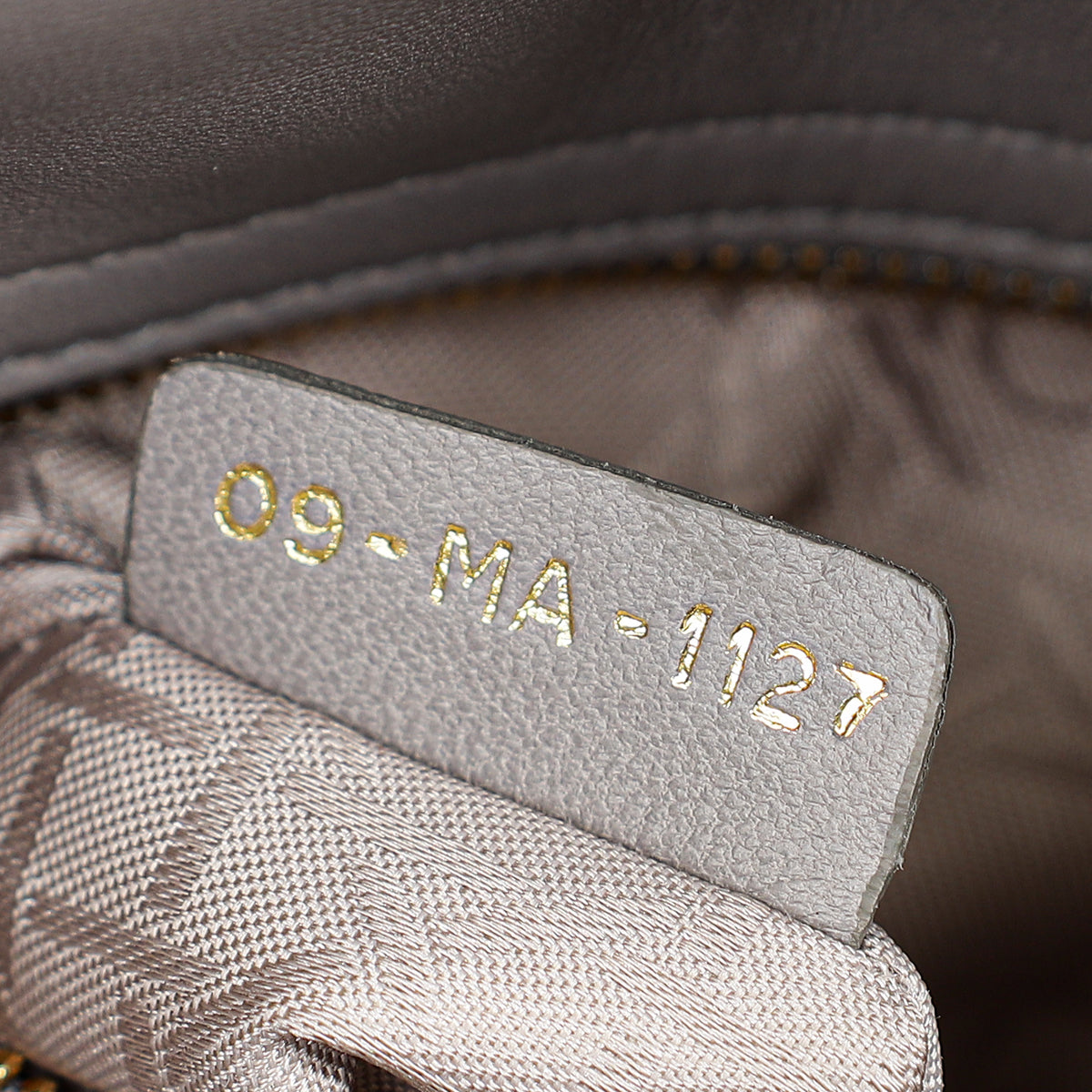 Christian Dior Grey My ABCDior Lady Dior Small Bag