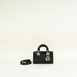 Christian Dior Black Lady D-Joy Micro Bag