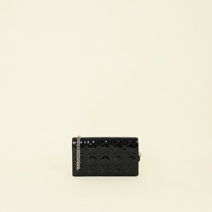 Christian Dior Black Lady Dior Clutch