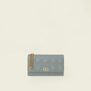 Christian Dior Grey Caro Belt Pouch