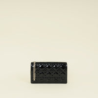 Christian Dior Black Lady Dior Chain Pouch
