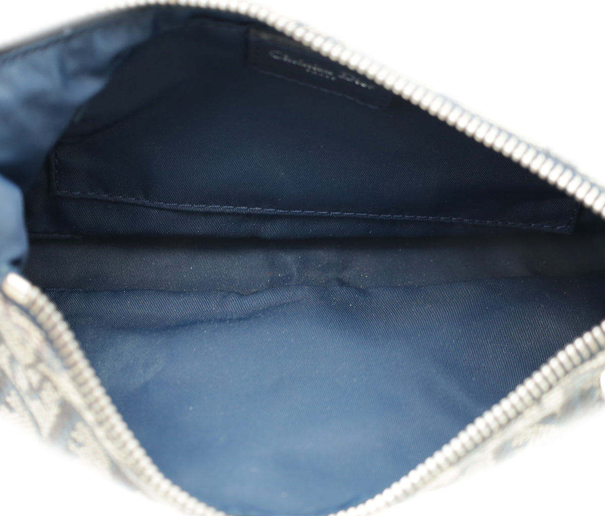 Christian Dior Navy Blue Oblique Mini Shoulder Bag