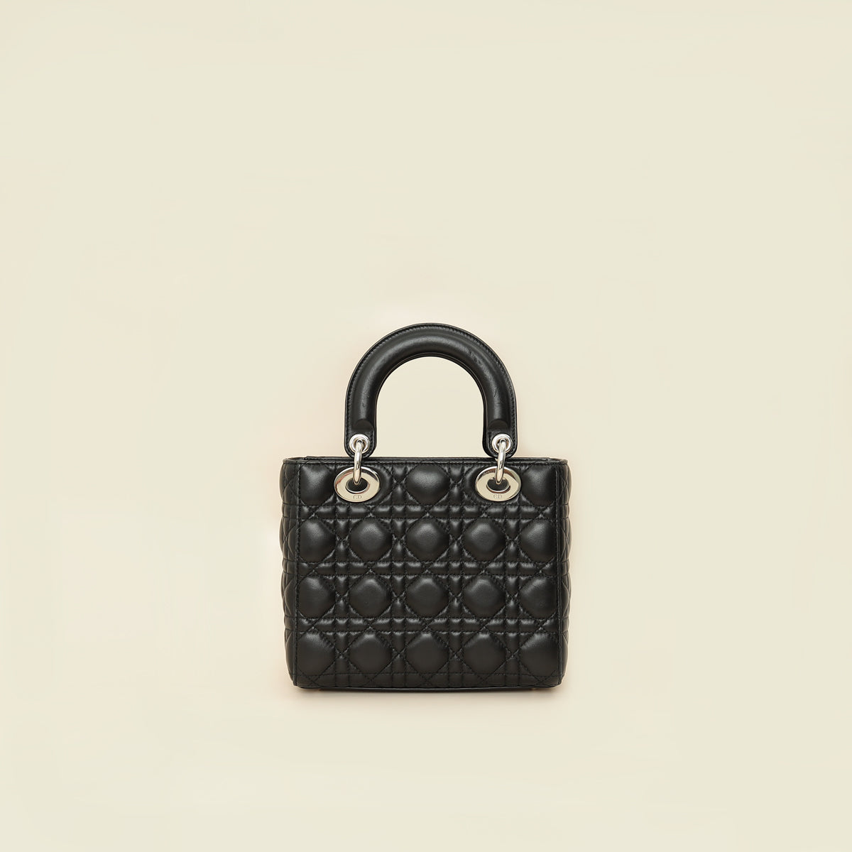 Christian Dior Black Lady Dior My ABCDior Small Bag-Christian Dior-THE CLOSET