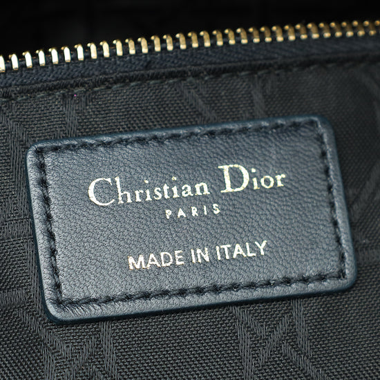 Christian Dior Dark Indigo Blue Lady Dior My ABCDior Small Bag