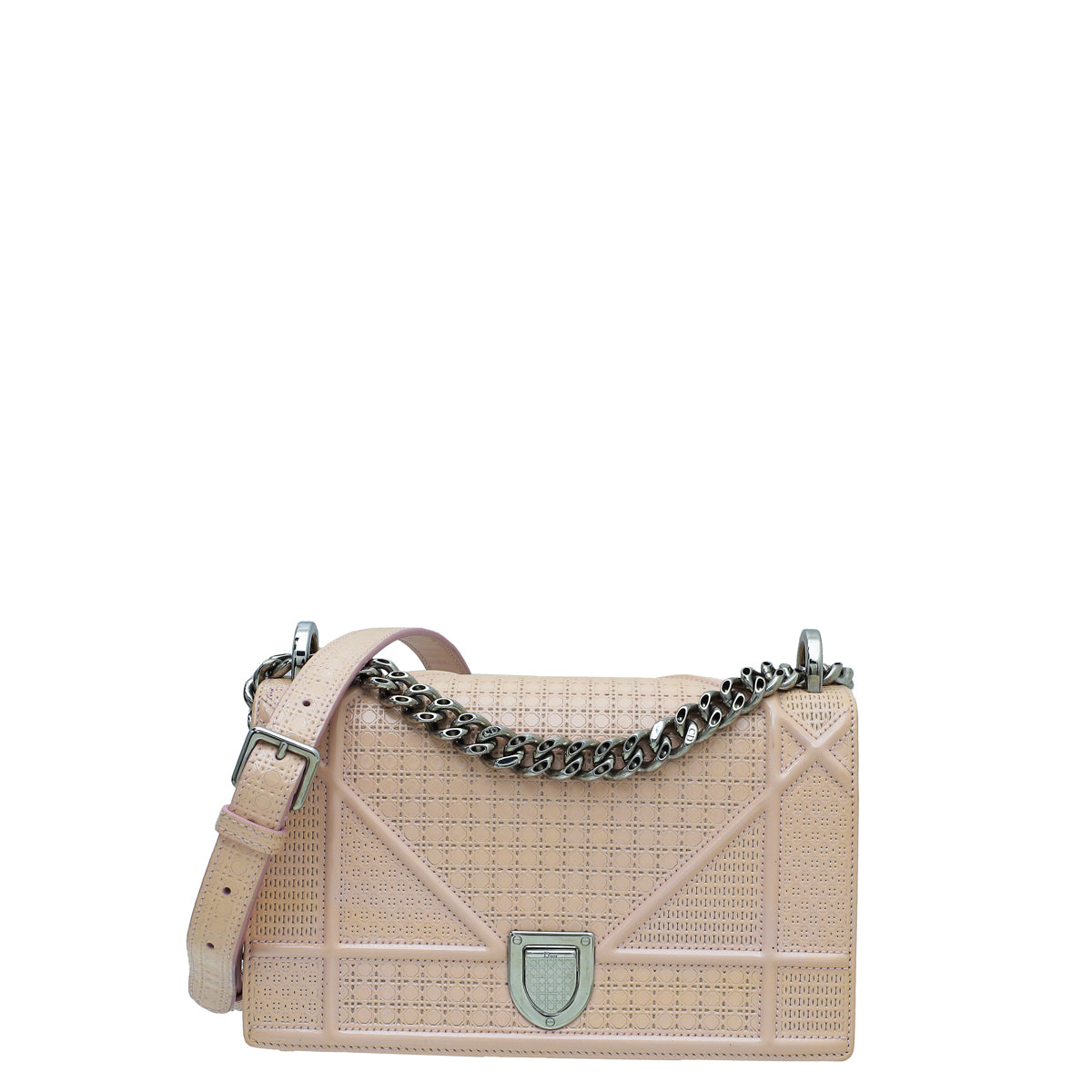 Christian Dior Cream Micro Cannage Diorama Flap Bag-Christian Dior-THE CLOSET