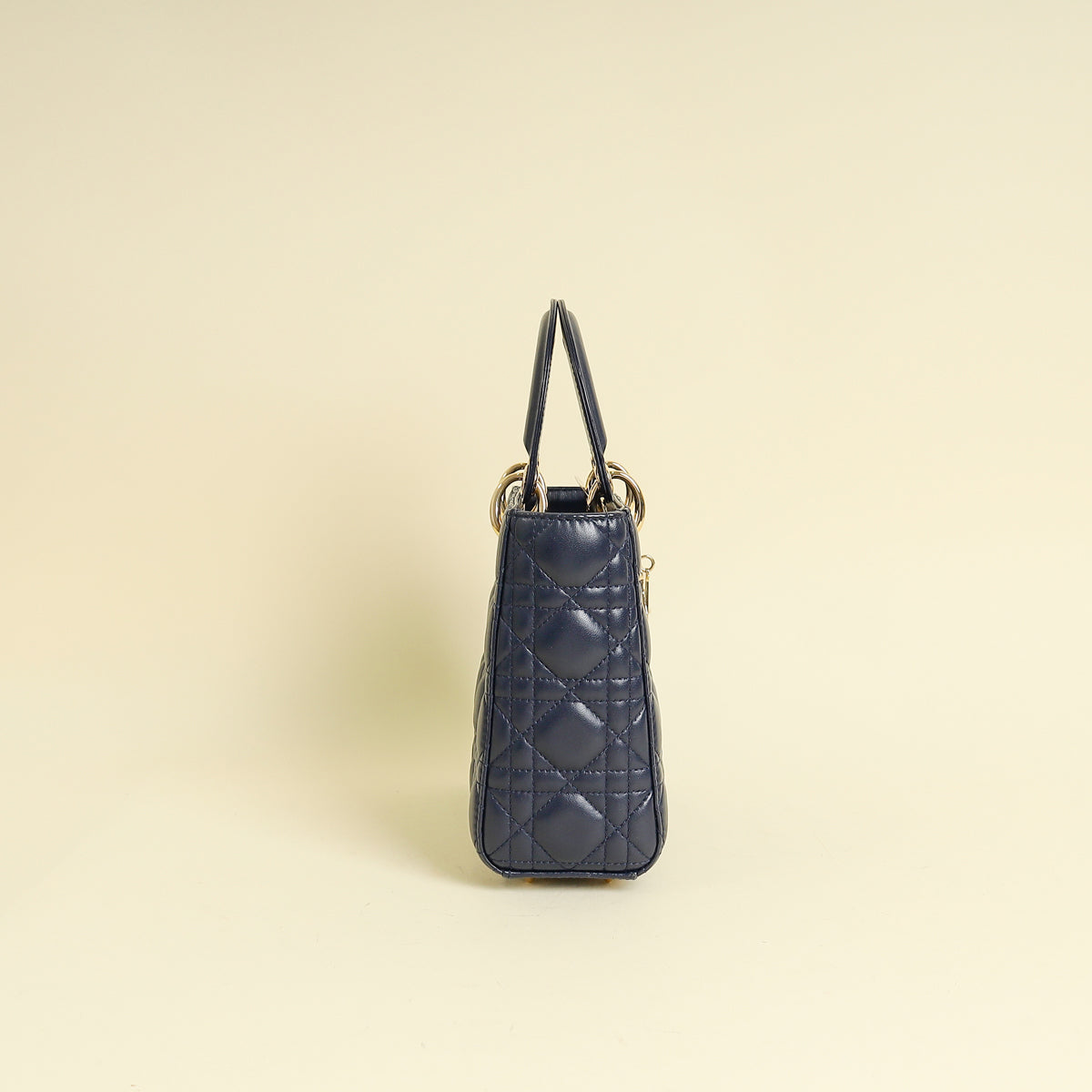 Christian Dior Navy My ABCDior Lady Dior Small Bag