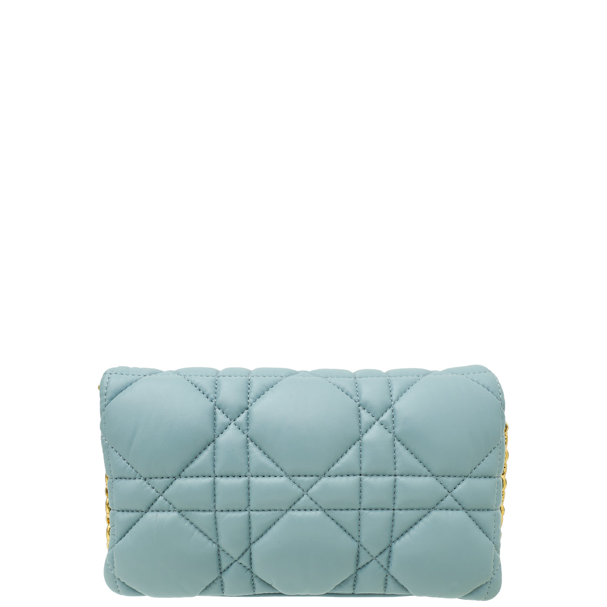 Christian Dior Cloud Blue Caro Mini Micro Cannage Bag
