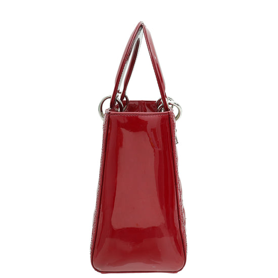 Christian Dior Red Lady Dior Bag