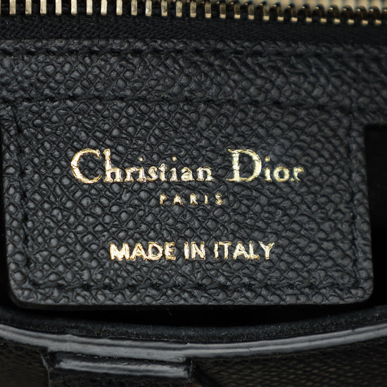 Christian Dior Black Saddle Bag